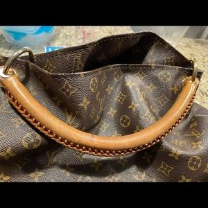 Authentic Louis Vuitton Half Moon Handle Bag